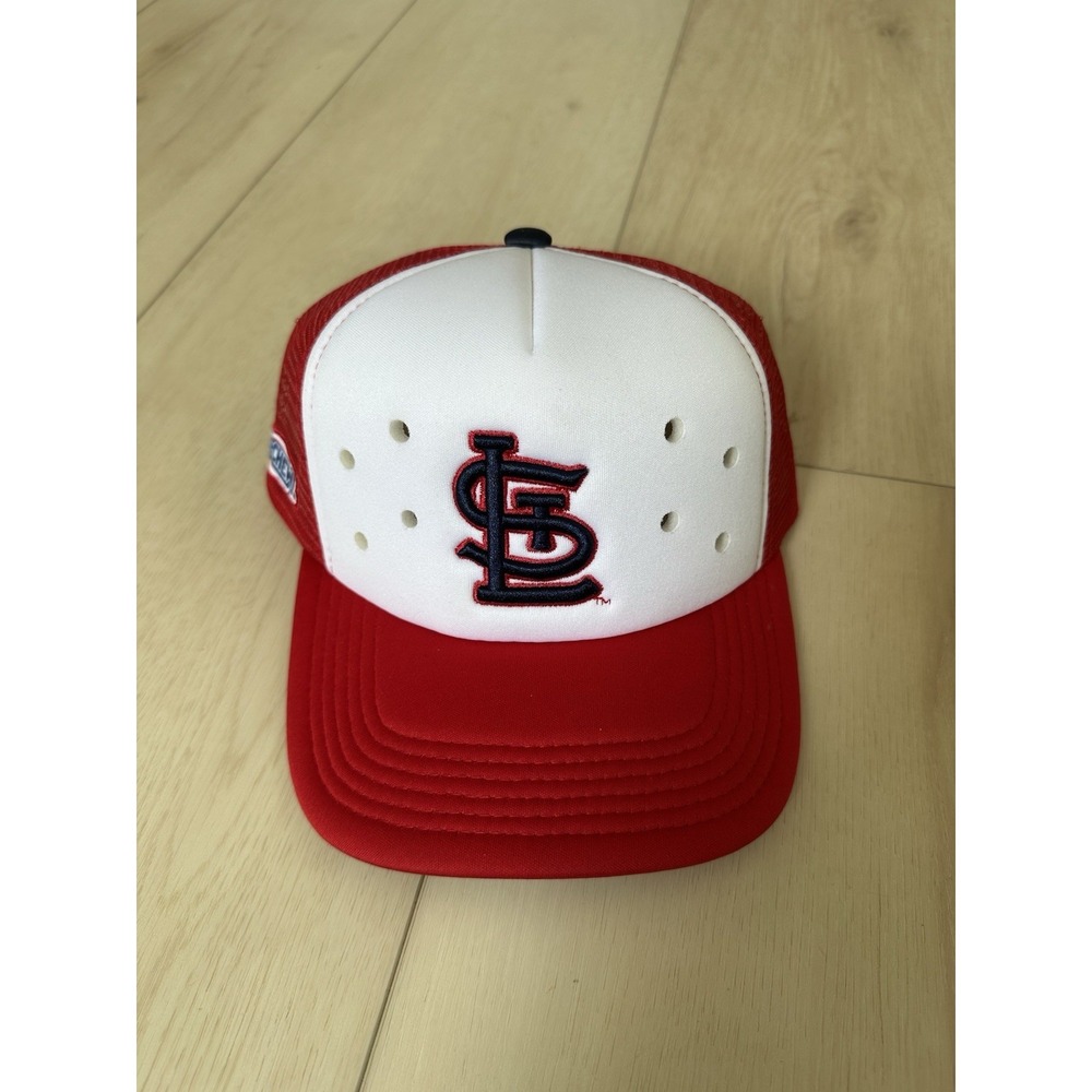 New St. Louis Cardinals Kids Charm Hat 7/27/2025 SGA Youth Mesh Hi-Chew Trucker